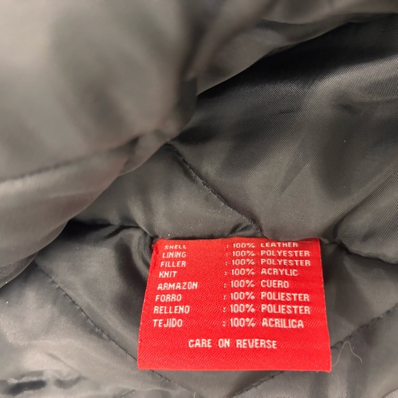 Vintage Minnesota Vikings NFL Suede Leather Varsity Jacket Purple Black Gold L - Picture 12 of 14